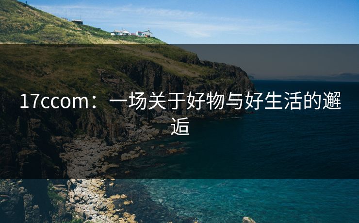 17ccom：一场关于好物与好生活的邂逅