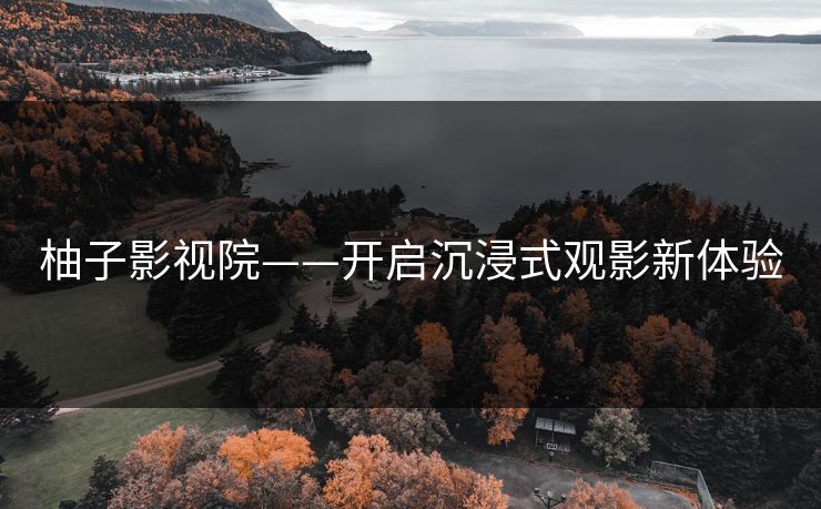 柚子影视院——开启沉浸式观影新体验